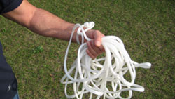 How to throw a cast net step 2