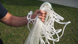 How to throw a cast net step 3